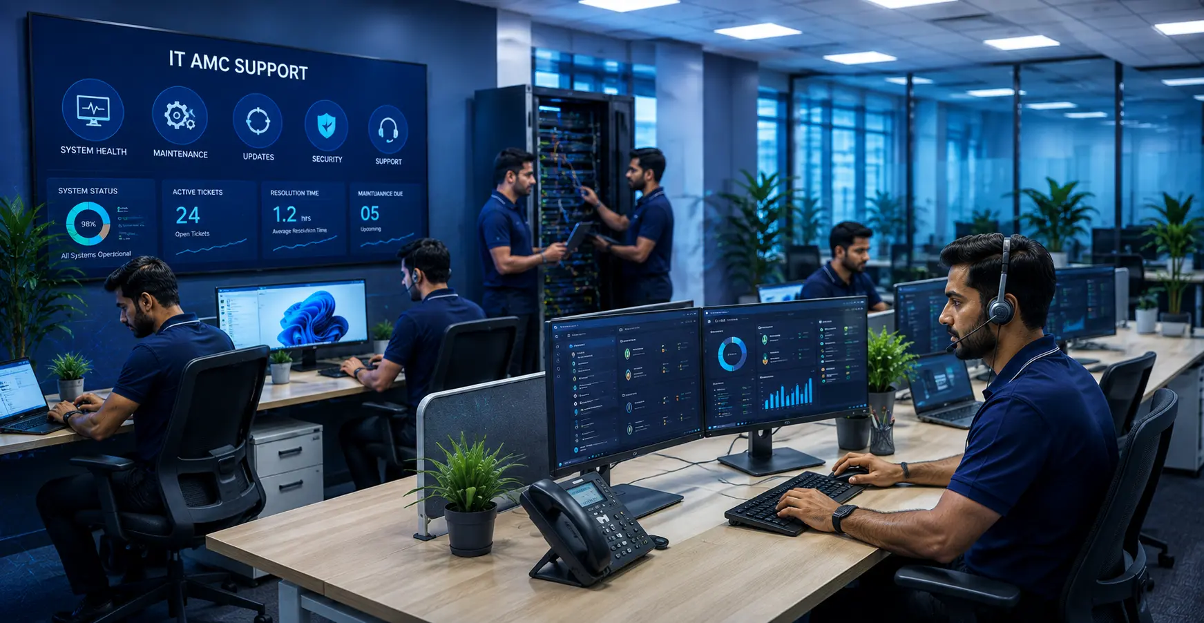 Professional IT maintenance and support